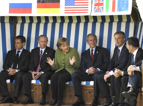 Postcard from a recent G8 Top